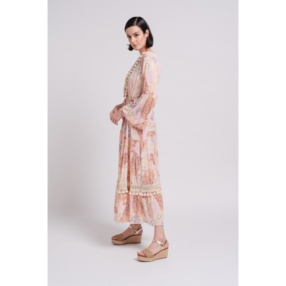 Aloha Boho Printed Maxi Dress - Picture 5 of 7